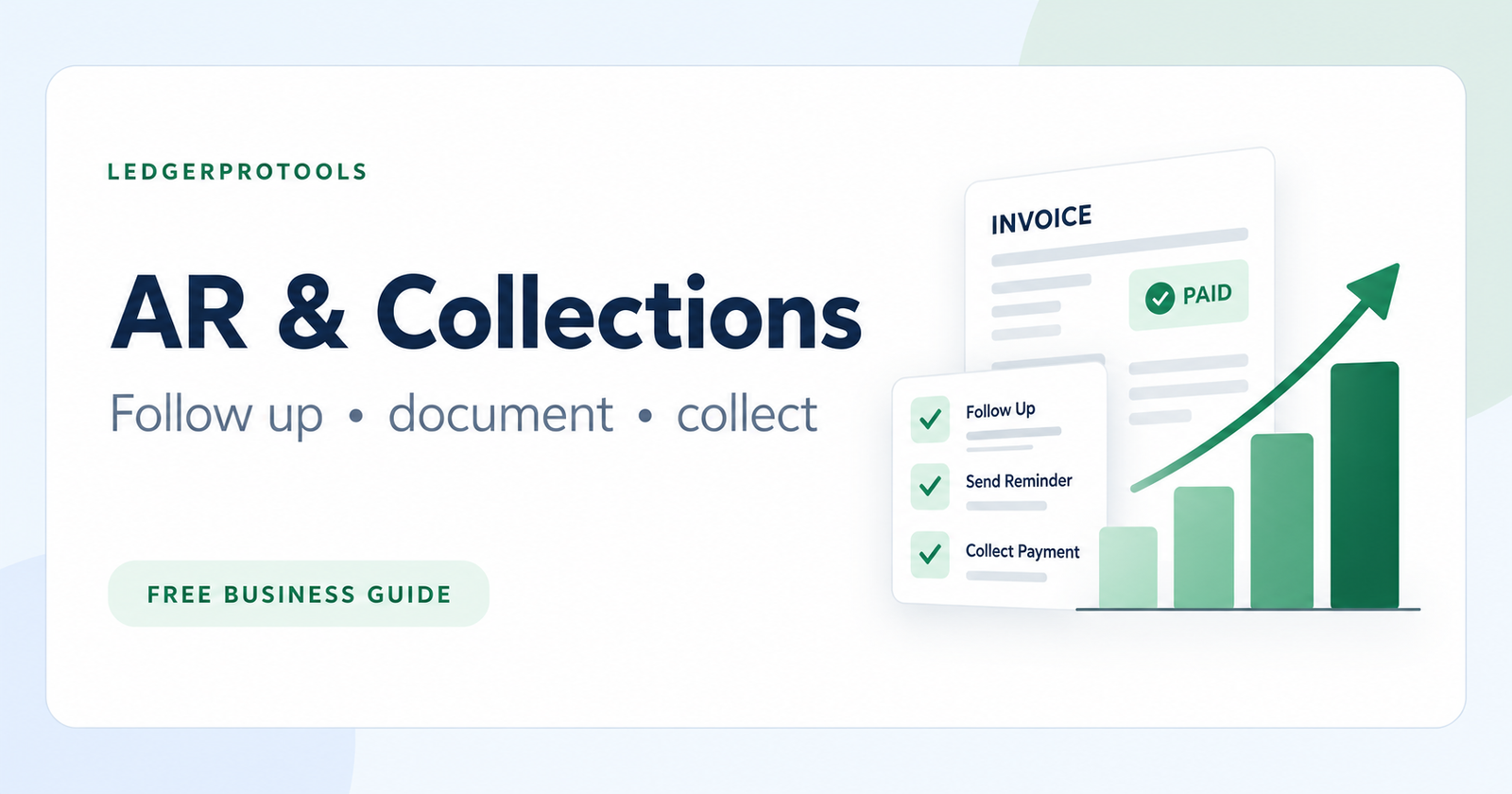 Accounts Receivable Collections Playbook