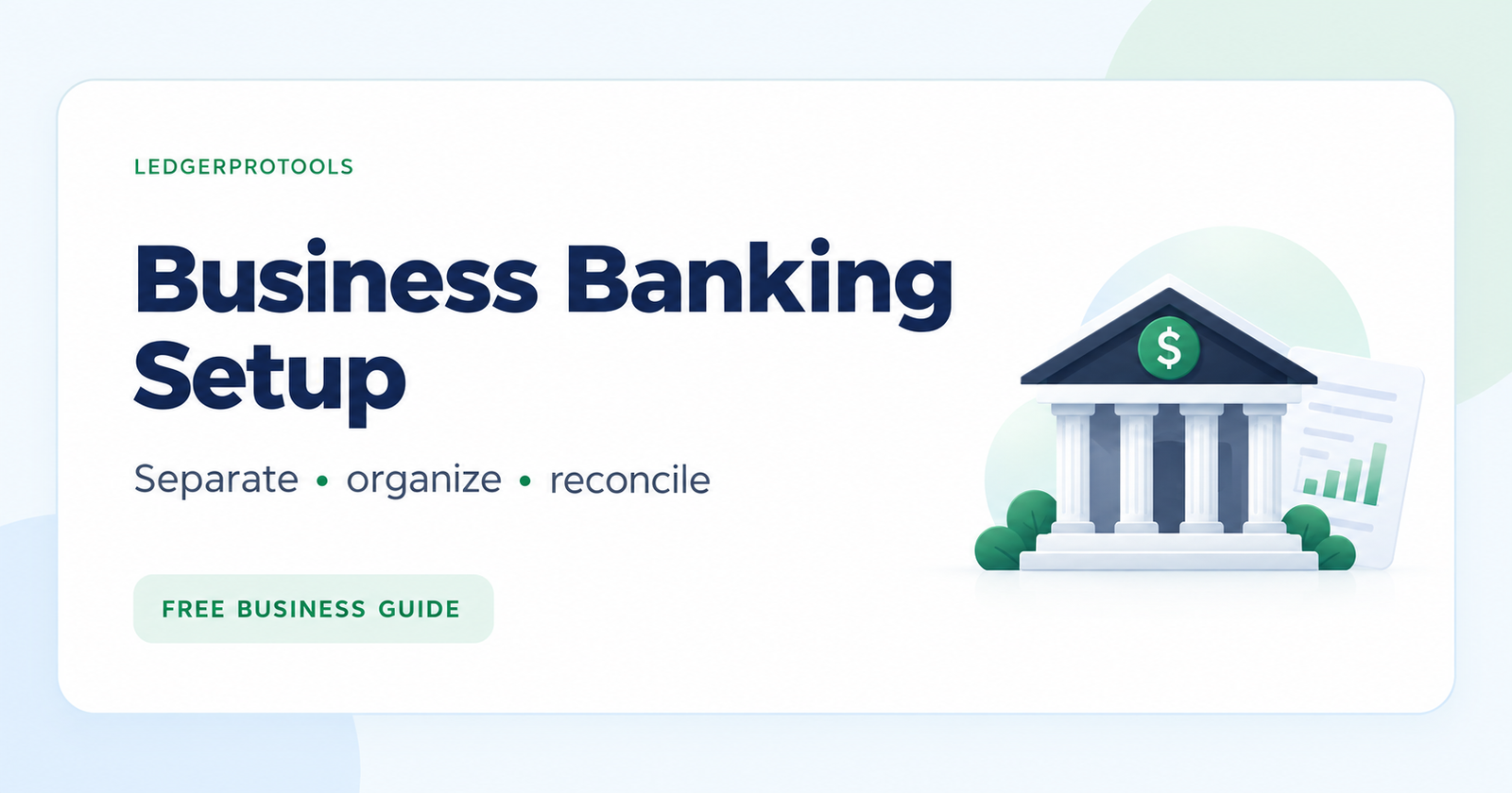 Business Bank Account Checklist