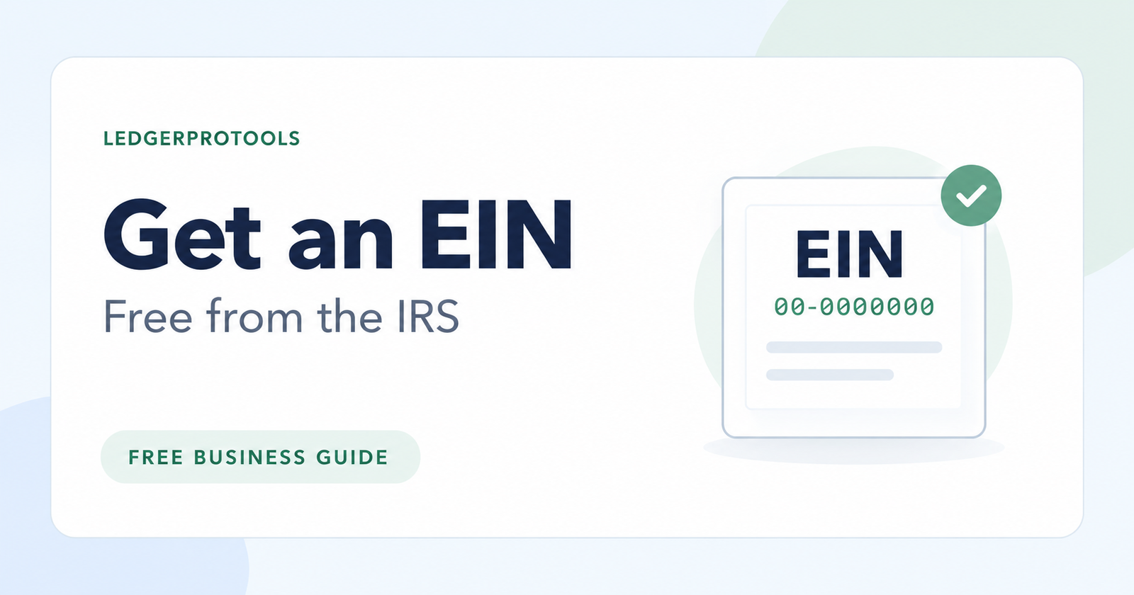 How to Get an EIN for Your Business