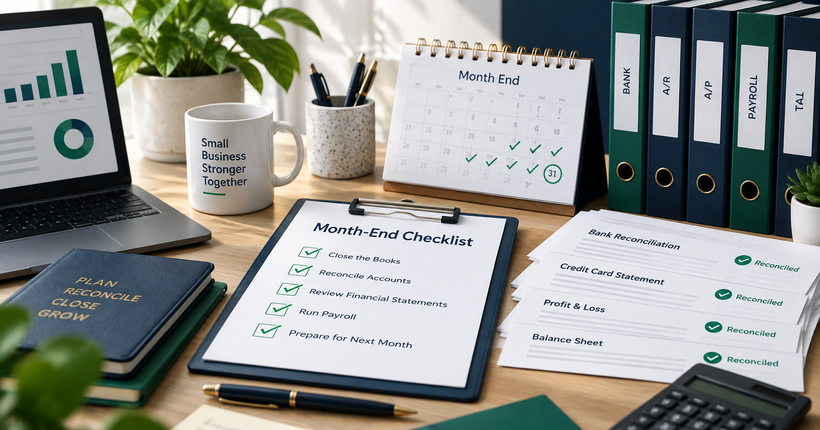 Professional bookkeeping and accounting support
